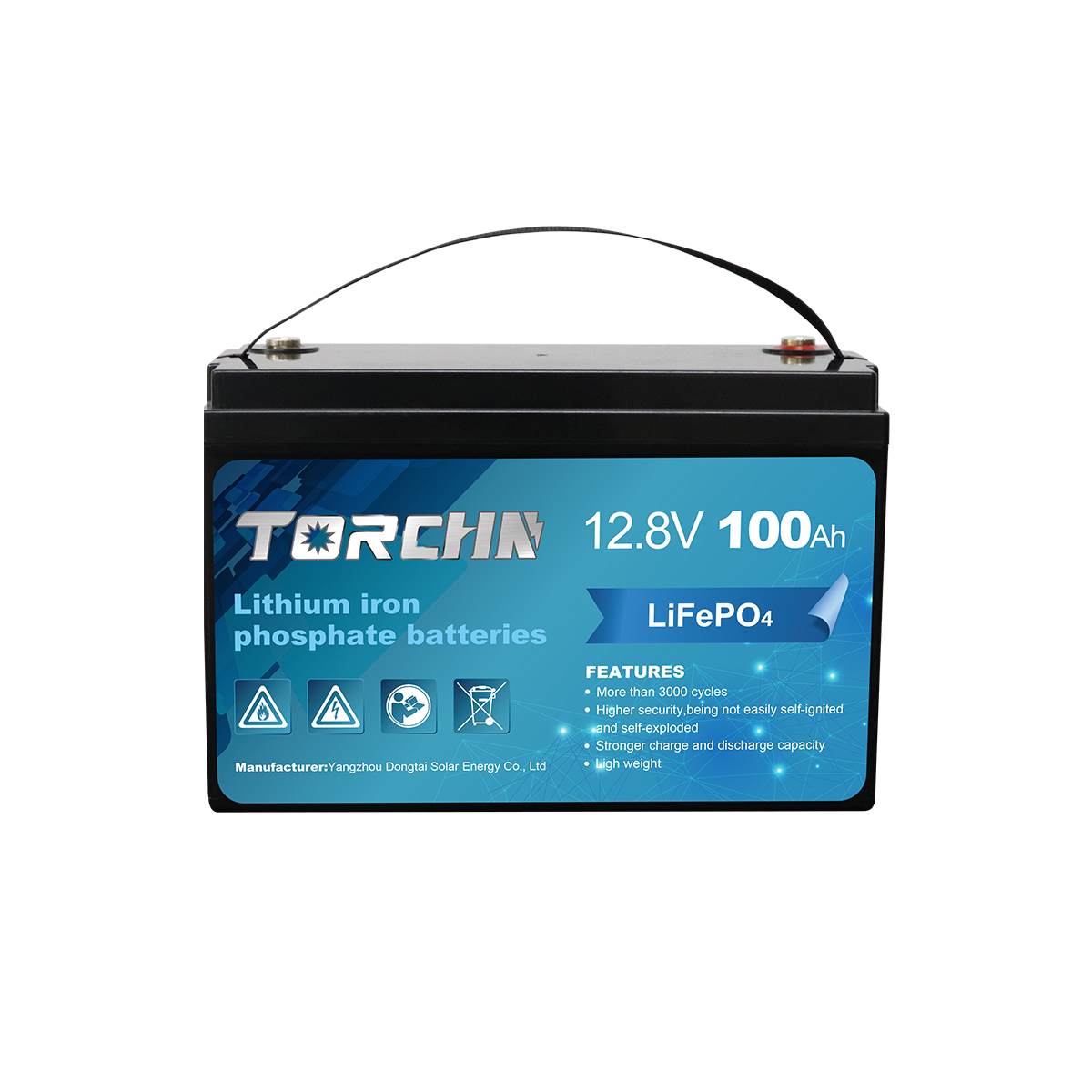 12v100ah儲能磷酸鐵鋰電池 